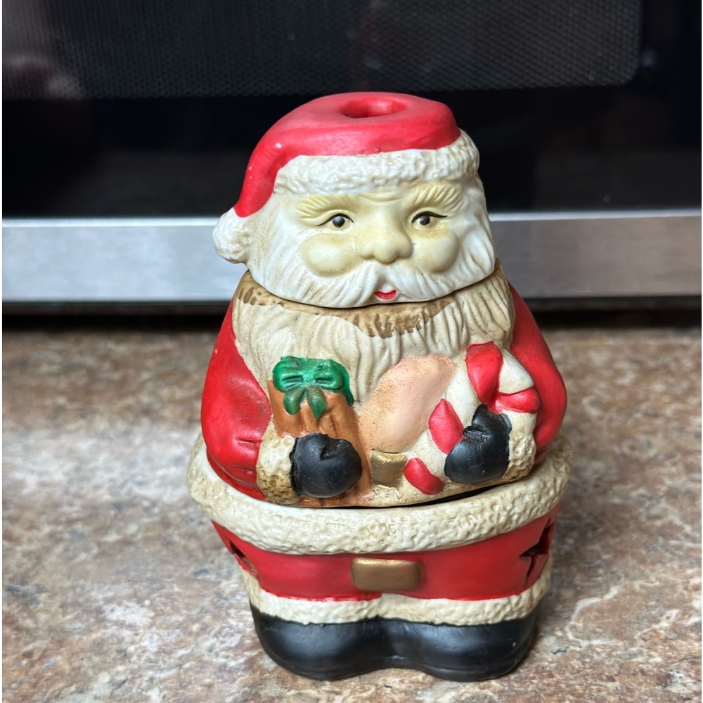 Alberte price vintage 3- piece Santa yea light VERY GOOD CONDITION
